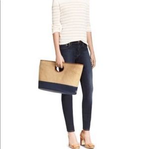 Tory Burch “Lydia” Straw bag